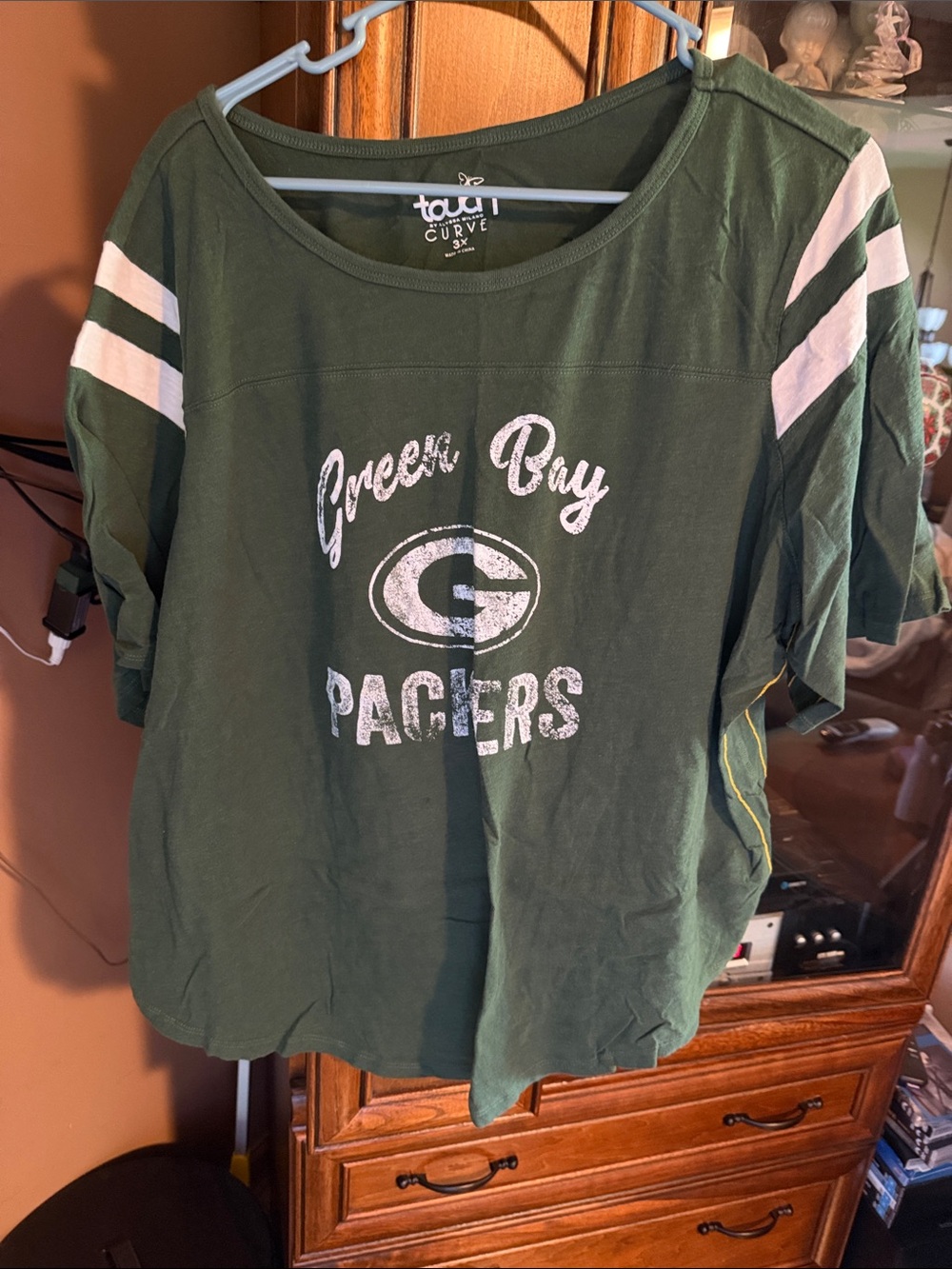 torrid Green and White Green Bay Packers Tee